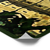 Bayern Deutschland Schloss Neuschwanstein Poster (Ecke)