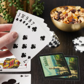 Bayern Deutschland Schloss Neuschwanstein Spielkarten (In Situ)