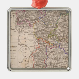 Bayern, Deutschland Silbernes Ornament