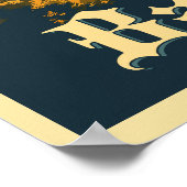 Bayern entdecken: Schloss Neuschwanstein Poster (Ecke)