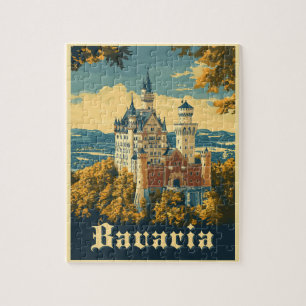 Bayern entdecken: Schloss Neuschwanstein Puzzle