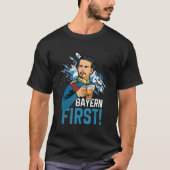Bayern First Free State Of Bavaria With King Ludw T-Shirt (Vorderseite)