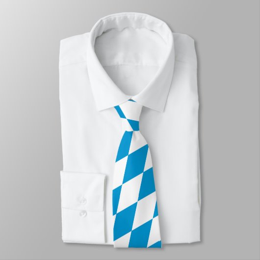 Bayern-Flagge Krawatte (Gebunden)