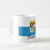 Bayern-Flaggen-Bayern Kaffeetasse (Vorderseite Links)