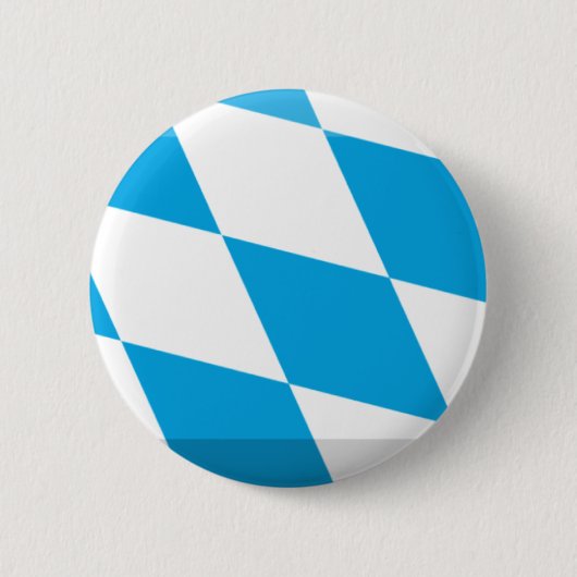 Bayern-Flaggen-Edelstein Button (Vorderseite)