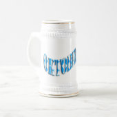 Bayern German Beer Festival Logo Oktoberfest 2023 Bierglas (Vorderseite Links)