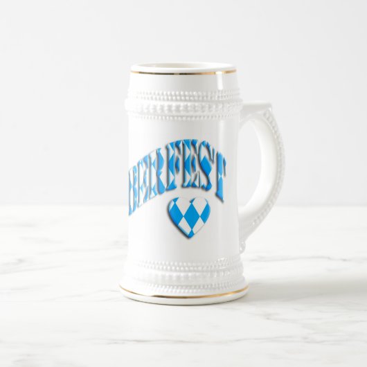 Bayern German Beer Festival Logo Oktoberfest 2023 Bierglas (VorderseiteRechts)