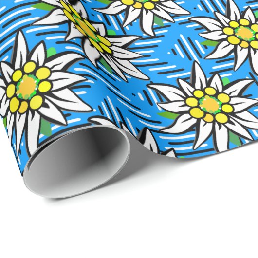 Bayern inspiriert geschenkpapier (Rolleneckpunkt)