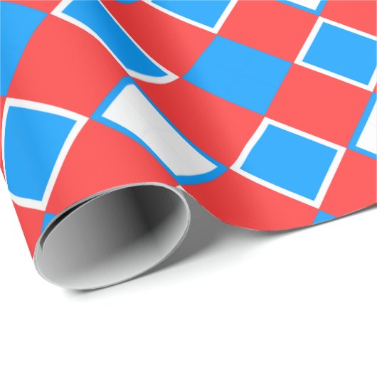 Bayern inspiriert geschenkpapier (Rolleneckpunkt)