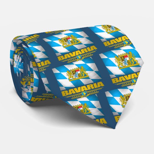 Bayern Krawatte (Gerollt)