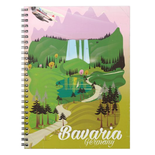 Bayern Landschaftspflege Notizblock (Vorderseite)