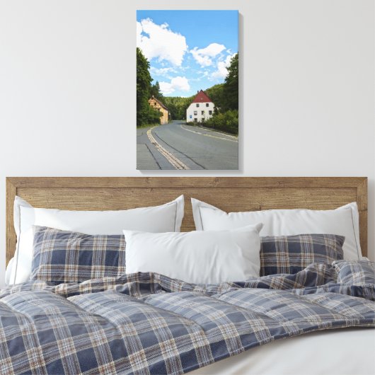 Bayern Leinwanddruck (Insitu (Schlafzimmer))