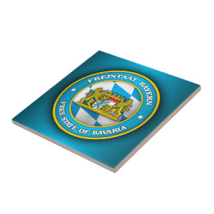 Bayern-Medaillon Fliese