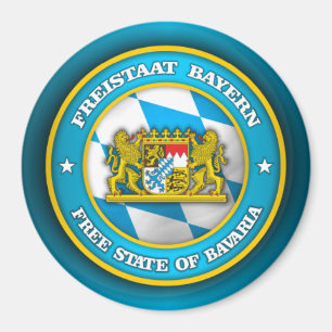 Bayern-Medaillon Magnet