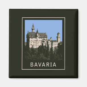 Bayern Neuschwanstein Magnet