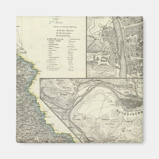 Bayern, Regensburg Magnet (Vorne)