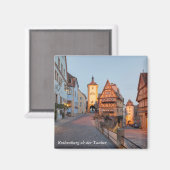 Bayern, Rothenburg ob der Tauber Magnet (Vorderseite/Rückseite)