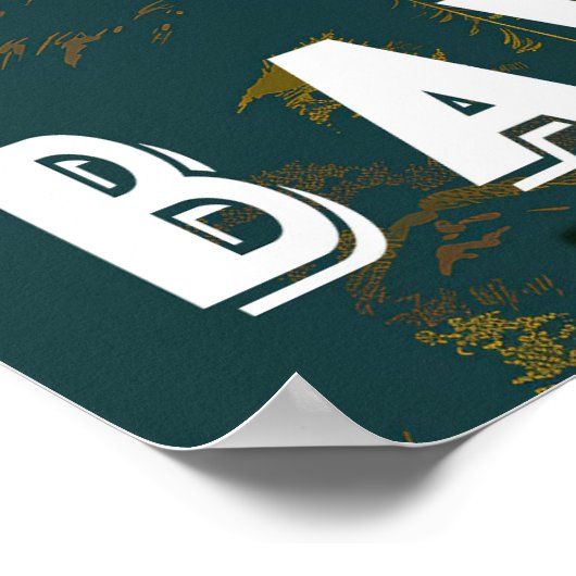 Bayern: Schloss Neuschwanstein Poster (Ecke)