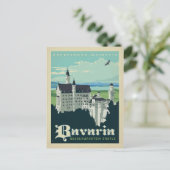 Bayern, Schloss Neuschwanstein Postkarte (Stehend Vorderseite)