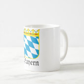 Bayern-Wappen Bayern Wappen Kaffeetasse (VorderseiteRechts)