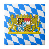 Bayern-Wappen Fliese (Vorderseite)