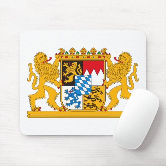 Bayern-Wappen Mousepad (Mit Mouse)