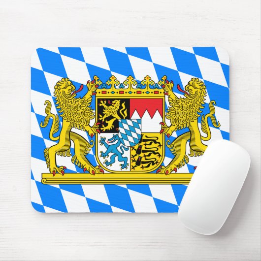 Bayern-Wappen Mousepad (Mit Mouse)