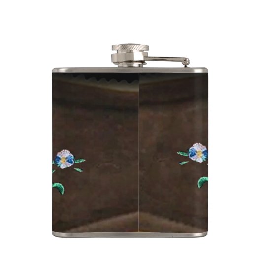 Bayern-Wappen "Prost! " Flachmann (Rückseite)