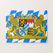 Bayern-Wappen Puzzle (Horizontal)