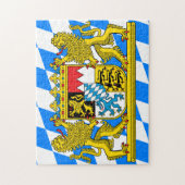 Bayern-Wappen Puzzle (Vertikal)