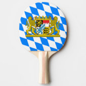 Bayern-Wappen Tischtennis Schläger (Vorderseite)