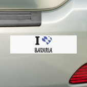 Bayernikone der Liebe I Autoaufkleber (Auf Auto)