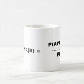 Bayes-Theorem-Tasse Kaffeetasse (Mittel)