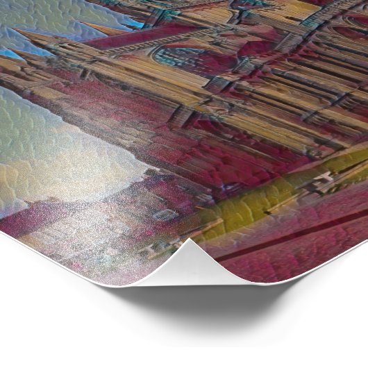 Bayeux Cathedral Fotodruck (Ecke)