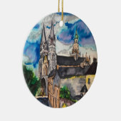 Bayeux Cathedral Frankreich Keramik Ornament (Rechts)