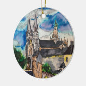 Bayeux Cathedral Frankreich Keramik Ornament (Links)