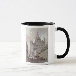Bayeux-Kathedrale, Ansicht vom Südosten Tasse