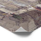 Bayeux Kathedrale, Aussicht aus Südosten Poster (Ecke)