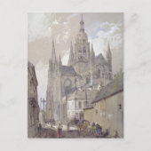 Bayeux Kathedrale, Aussicht aus Südosten Postkarte (Vorderseite)