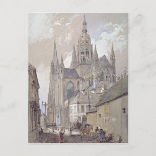 Bayeux Kathedrale, Aussicht aus Südosten Postkarte
