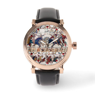 BAYEUX STEUER 1066 NORMAN KNIGHTS AND ARCHERS ARMBANDUHR