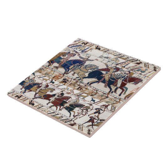 BAYEUX STEUER 1066 NORMAN KNIGHTS AND ARCHERS FLIESE (Seite)