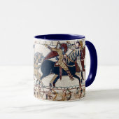 BAYEUX STEUER 1066 NORMAN KNIGHTS AND ARCHERS TASSE (VorderseiteRechts)