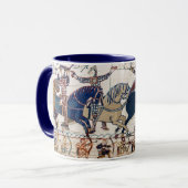 BAYEUX STEUER 1066 NORMAN KNIGHTS AND ARCHERS TASSE (Vorderseite Links)