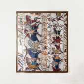 BAYEUX STEUER 1066 NORMAN KNIGHTS AND ARCHERS WANDTEPPICH (Vorderseite)