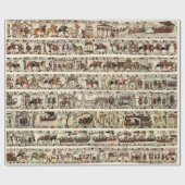 BAYEUX STEUER 1066 Schlacht von Hastings Geschenkpapier (Flach)
