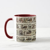 BAYEUX STEUER 1066 Schlacht von Hastings Tasse (Links)