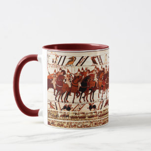BAYEUX STEUER NORMAN ARMY, KNIGHTS HORSEBACK MU TASSE