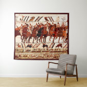 BAYEUX STEUER NORMAN ARMY, KNIGHTS HORSEBACK WANDTEPPICH (Beispiel (Horizontal))