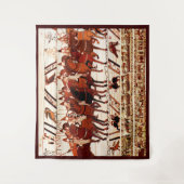 BAYEUX STEUER NORMAN ARMY, KNIGHTS HORSEBACK WANDTEPPICH (Vorderseite)